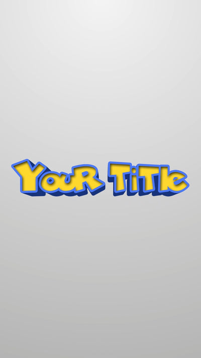 Social Media Format Kopemon Game Anime Title Intro