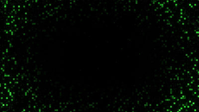 Digital Glitch Block Particles Background