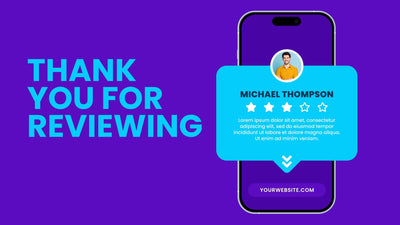 Client Review Business Star Rating Animated Feedback Template 02