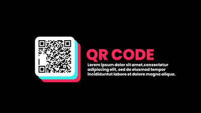QR Code Scanner Social Pop Up Infographic Scan Me 15