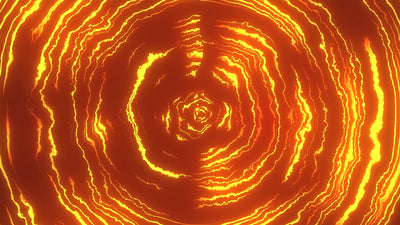 Circle Pulse Magic Energy Pond Rotary Animated Background