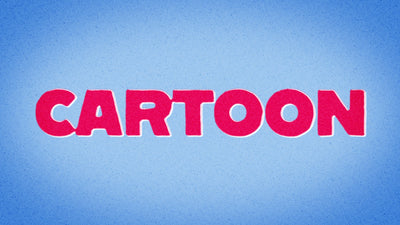 Cartoon Comic Text Morph Title Intro