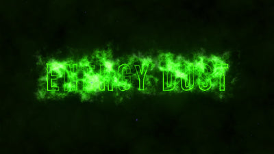 Green Energy Magic Cloud Outline Title Intro