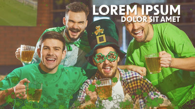 Saint Patricks Day Leprechaun Clover Green Festive Intro 01