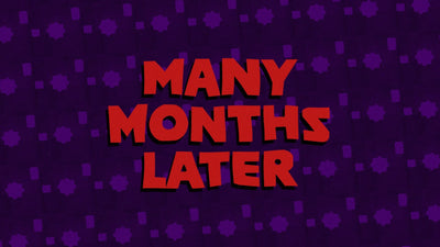 Cartoon Funky Retro Styled Title Panel Card