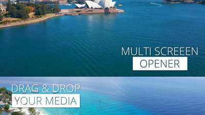 Clean Multi Screen Opener Slideshow Gallery Panels