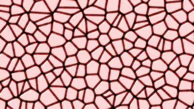 Cells Mosaic Tiles Background