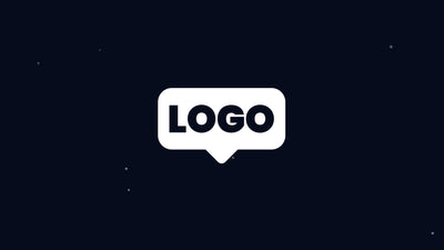Twitching Strobe Blurred Logo Reveal