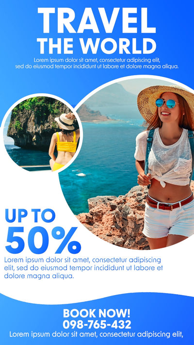 Discount Social Media Story Post Promo Sale Modern 04