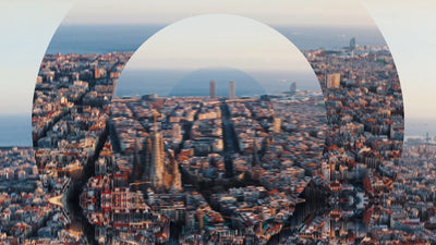 Transition Shapes Unique Style City Video Slideshow Template