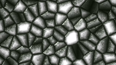 Crystal Forming Silver Gemstone Background