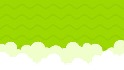 Green Clouds Moving Sky Wave Lines Animated Background
