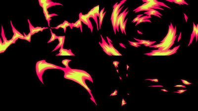 Stylized Flame Fire Overlay Animated Hot Pack 03