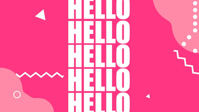 Modern Animated Title Intro Shapes Fun Accent Color