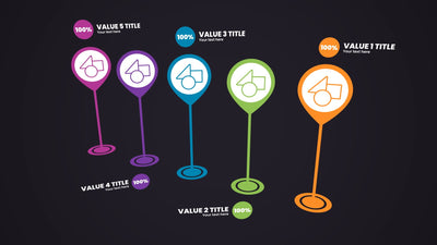 Modern Design Infographic Data Visualiser Graph 12