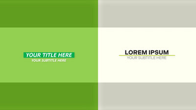 Modern Clean Simple Business Basic Elegant Title Intro Bundle 04