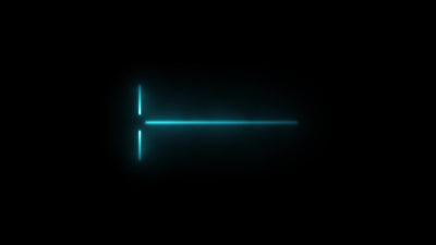 Sci-Fi Glowing Lightsaber Big Cyan