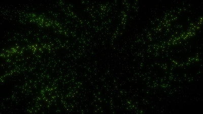 Fireworks Particles Rotating Lines Color Background
