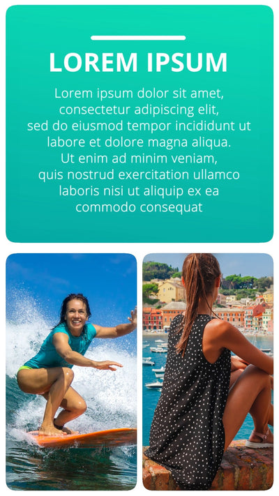 Social Media Story Post Multi Panel Image Template 11