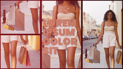 Multi Panel Grid Collage Modern Lens Leak Intro Opener 01