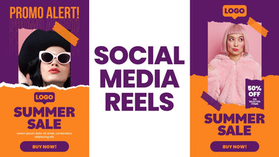 Modern Story Social Media Promotion Screen Sale Rough Edge 01