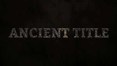 Ancient Dirty Hard Grunge Title Intro