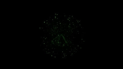 Firework Element Glow Green 02