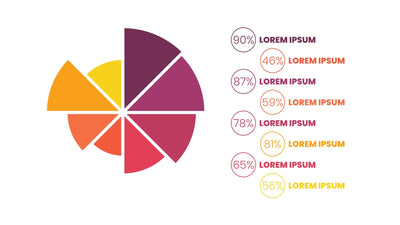 Modern Design Infographic Data Visualiser Graph