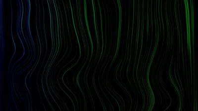 Dark Modern Colorful Lines Waves Background