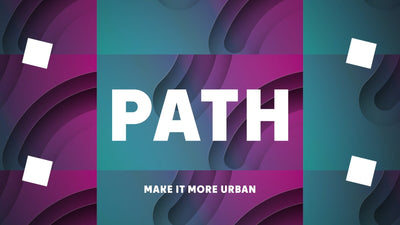 Gradient Line Depth 3D Look Fade Urban Text Title Intro