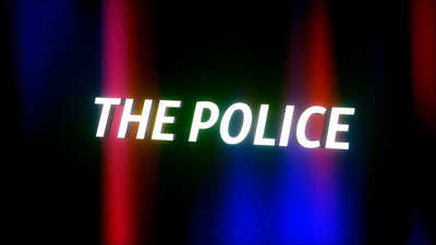 The Police Sirens Red Blue Title Intro