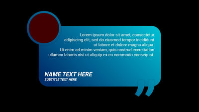 Business Corporate Clean Modern Gradient Rating Testimonial