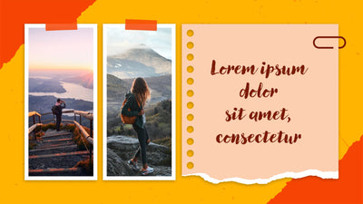 Travel Agency Promo Flight Holiday Soft Colors Slideshow 02