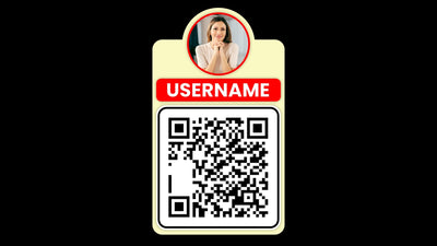 QR Code Scanner Promotion Pop Up Infographic Scan Me 03