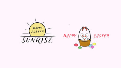 Easter Bunny Chocolate Egg Flower Spring Title Bundle 03