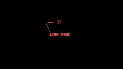 Callout Pop Up Modern Title