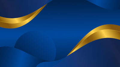 Elegant Gold And Blue Modern Looping Background Variation 03