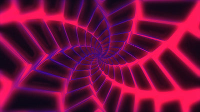 Artsy Modern Looping Tunnel Infinite Duplication Background 04