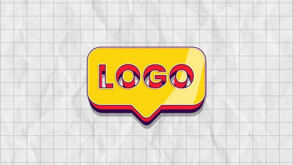 Back To School Modern Trendy Paper Texture Logo Reveal