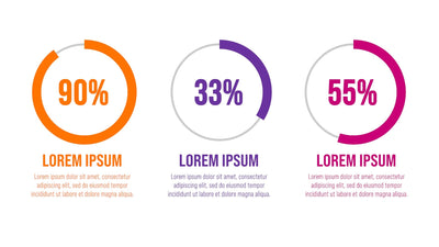 Animated Infographic Modern Style Colored Info Card 07