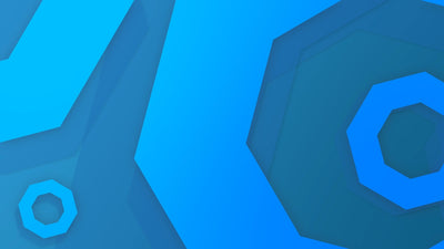 Animated Octagon Shape Gradient Looping Background