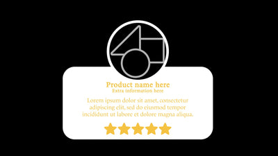 Product Testimonial Review Card Wiggle Playful Clean
