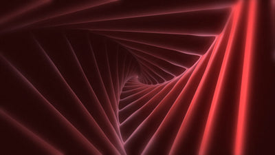 Artsy Modern Looping Tunnel Infinite Duplication Background 02