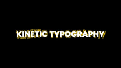 Kinetic Typography Modern Special Title Reveal Intro 03