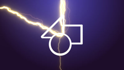 Lightning Flash Metalic Superhero Electric Logo Reveal