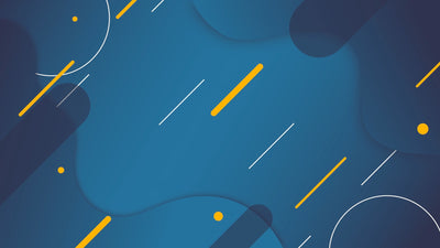 Duotone Gradient Looping Animated Shapes Background Variation 09