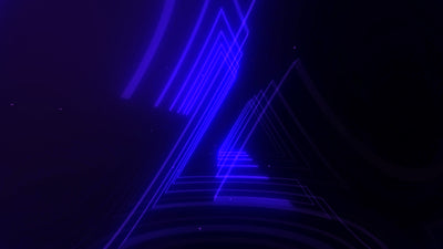 Neon Outlined Logo Reveal