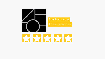 Rating Star Review Score Animated Infographic Variation
