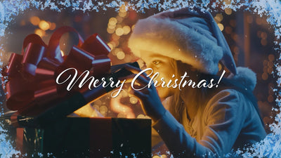 Christmas Family Magical Holiday Festive Particles Slideshow 02