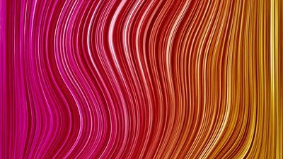 Warm Waves Lines Background